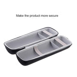 Portable Zipper Case For Jbl Charge 3 Speaker - Black Leather-1915196497486548995
