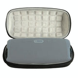 Portable Bluetooth Speaker Storage Box With Strap & Carabiner For Jbl Charge 5 - Black-1915196801741361156