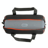 Protective Cover With Strap & Carabiner For Jbl Charge 5 - Black-1915196709688971268