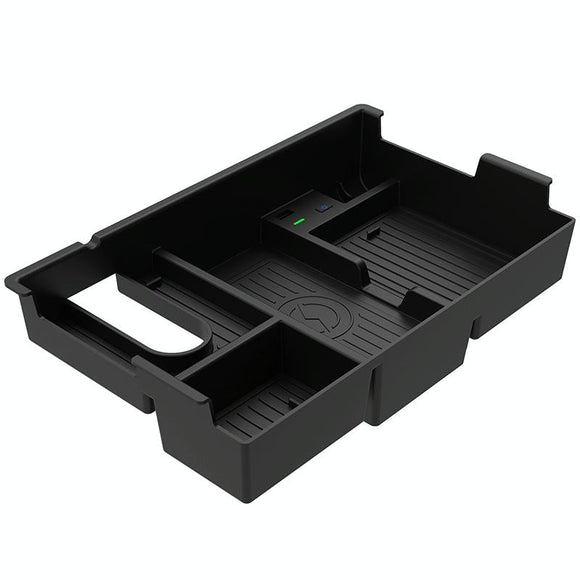 Wireless Charger & Storage Box For Toyota Tundra 2007-2021-1915196675425701889