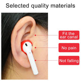 2-Pack Silicone Ear Caps For Apple Airpods / Earpods - Red-1915196591682228228