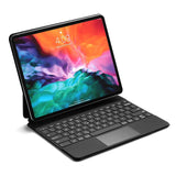 Ultra-Thin Detachable Bluetooth Keyboard Tablet Case For Ipad Pro 12.9 With Touchpad & Backlight - Black-1915196781315100677