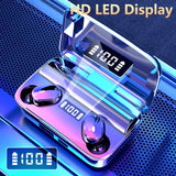 Wireless Earbuds With Noise Cancellation & Magnetic Charging - Led Display-1915196500024102921