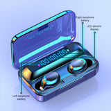 Wireless Noise-Cancelling Earbuds With Triple Display - Black-1915196733118353417