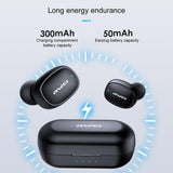 Wireless Sports Headset With Charging Case - T13 Tws Bluetooth V5.0 - Black-1915196720132788228