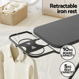 NNEDSZ Artiss Ironing Board Foldable Iron Rest Black