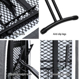 NNEDSZ Artiss Ironing Board Foldable Iron Rest Black