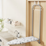 NNEDSZ Artiss Ironing Board Wall Mounted Foldable White