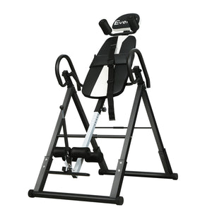 NNEDSZ Inversion Table Gravity Exercise Inverter Back Stretcher Home Gym Grey
