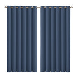 2x Blockout Curtains Panels 3 Layers-1919892931620245504