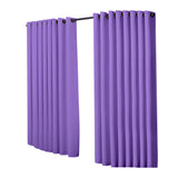 2x Blockout Curtains Panels 3 Layers Purple CD1003-300X230-GY-1919892932849176577