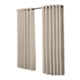 2x Blockout Curtains Panels 3 Layers Beige-1910113272368074753