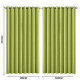 2x Blockout Curtains Panels 3 Layers-1919892931968372738