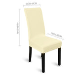 4x Stretch Elastic Chair Covers Dining-1910112222517006338
