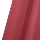 2x Blockout Curtains Panels 3 Layers Burgundy-1910113269696303107