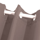 2x Blockout Curtains Panels 3 Layers Taupe-1910113269520142341