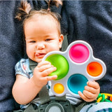 NNEOBA Baby Rattle Puzzle Early Education Toy
