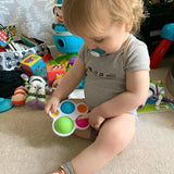 NNEOBA Baby Rattle Puzzle Early Education Toy