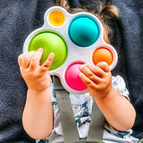 NNEOBA Baby Rattle Puzzle Early Education Toy