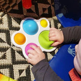 NNEOBA Baby Rattle Puzzle Early Education Toy