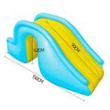 NNEOBA Inflatable PVC Water Slide for Backyard Pools