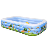 NNEOBA Kids Inflatable Swimming Pool with Multi-Size Bathing Tub