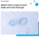 NNEOBA Kids Inflatable Swimming Pool with Multi-Size Bathing Tub