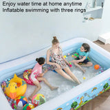 NNEOBA Kids Inflatable Swimming Pool with Multi-Size Bathing Tub