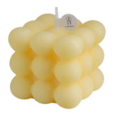 NNEOBA Handmade Aromatherapy Soy Wax Bubble Cube Candle