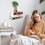 NNEOBA Floating Bookshelf Invisible Book Organizer