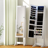 NNEDSZ Jewellery Cabinet Mirror Free Standing