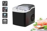 NNEKGE Premium 12kg Ice Cube Maker with Self-Cleaning Technology
