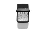 NNEKGE 15kg Stainless Steel Ice Cube Maker with Self-Cleaning