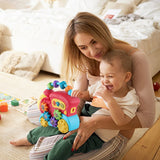 NNEOBA Kids Musical Train Toy for Toddlers with Lights and Sounds