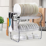 TOQUE Dish Rack Drying Drainer Cup Holder-1910113166545784839