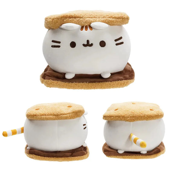 NNEOBA Valentines Cookie Fat Cat Plush Pillow