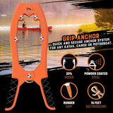 NNEOBA Kayak Anchor Gripper with Large Clamping Mouth