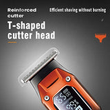 NNEOBA Professional Hair Clipper & Trimmer Rechargeable Barber Grade Orange