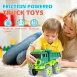 NNEOBA Kids Engineering Dump Truck Toy (Green)