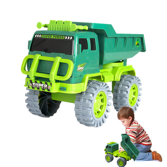 NNEOBA Kids Engineering Dump Truck Toy (Green)