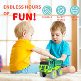 NNEOBA Kids Engineering Dump Truck Toy (Green)