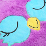 NNEOBA Kids Shark Sleeping Bag Plush Doll Pillow (Purple)
