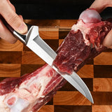 NNEOBA Kitchen Boning Knife – Stainless Steel Meat Cleaver & Paring Knife