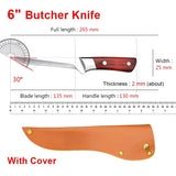 NNEOBA Kitchen Boning Knife – Stainless Steel Meat Cleaver & Paring Knife