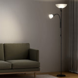 NNEDSZ Floor Lamp Mother and Child Modern Home Living Room Office Reading Black