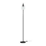 NNEDSZ Floor Lamp Light Stand Modern Home Living Room Office Reading Glass Shade Black