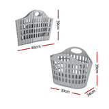 NNEDSZ Laundry Basket Hamper Large Foldable Washing Clothes Storage Organiser