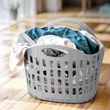 NNEDSZ Laundry Basket Hamper Large Foldable Washing Clothes Storage Organiser