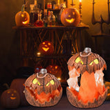 NNEOBA LED Pumpkin Lantern Halloween Light Decoration