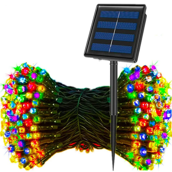 NNEOBA LED Solar String Lights 30LED 8 Modes Waterproof